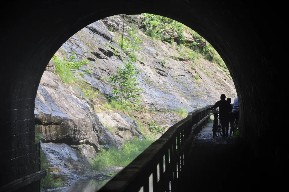 Romantic Getaways in New York: Allegany Mountains Tunnel