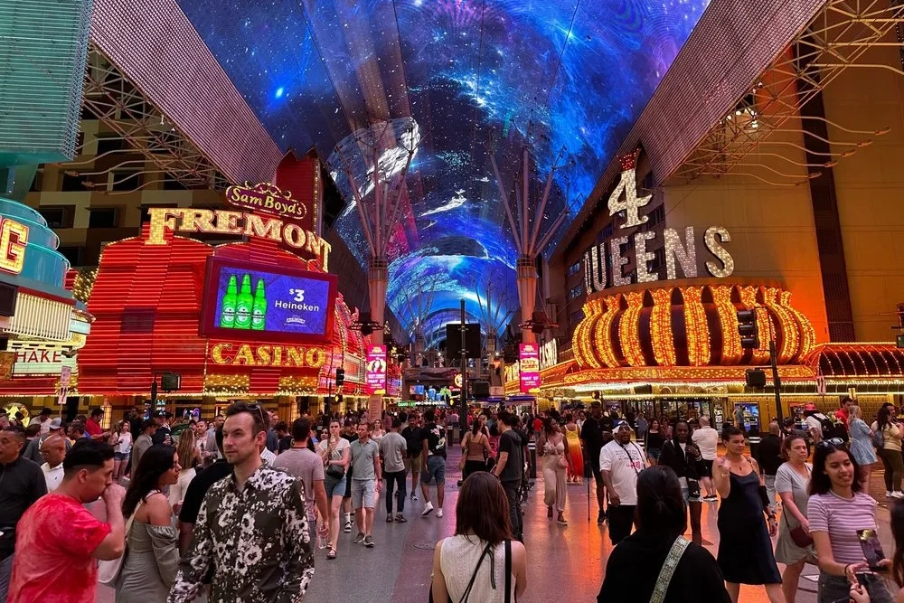 Places to Go for a Mini Vacation: Freemont Street Las Vegas