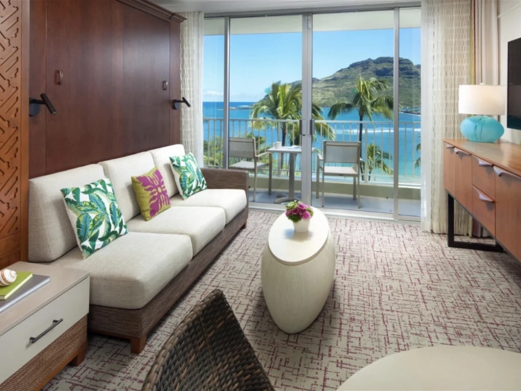 Living Room with View of the Ocean