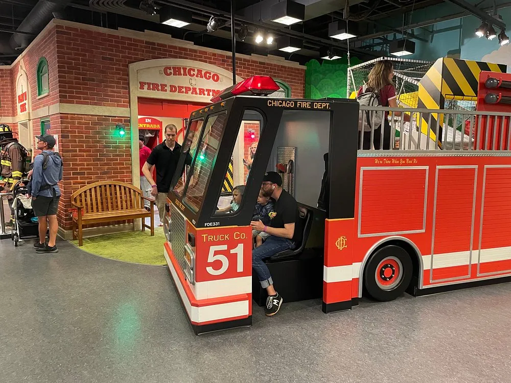 Chicago Children's Museum Fire Truck