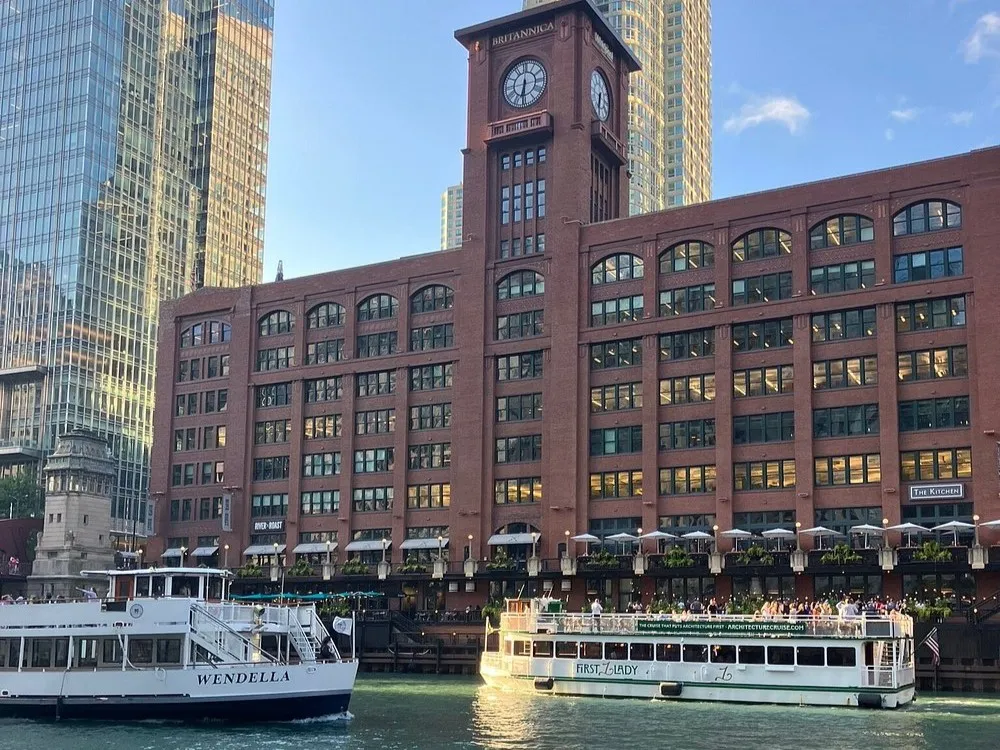 Chicago Riverwalk Boats