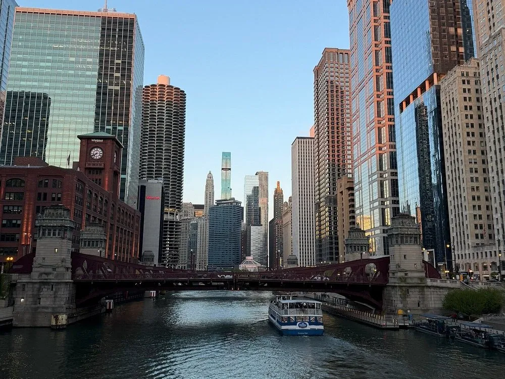 Chicago Riverwalk Bridge