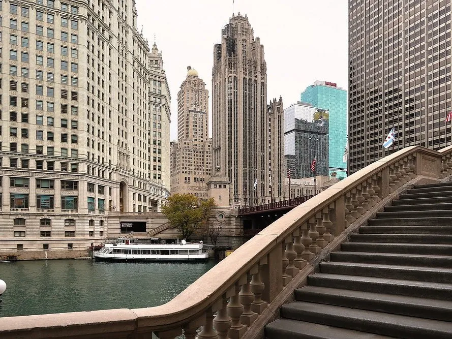 Chicago Riverwalk Stairs