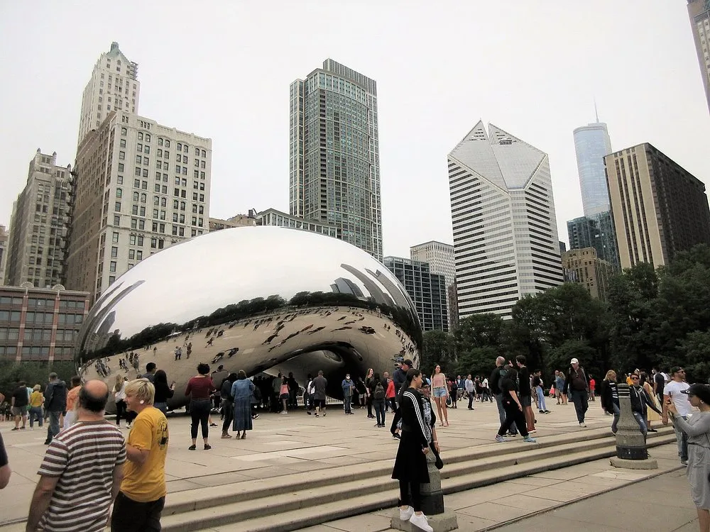 Cloud Gate on on Trips to Chicago with Kids