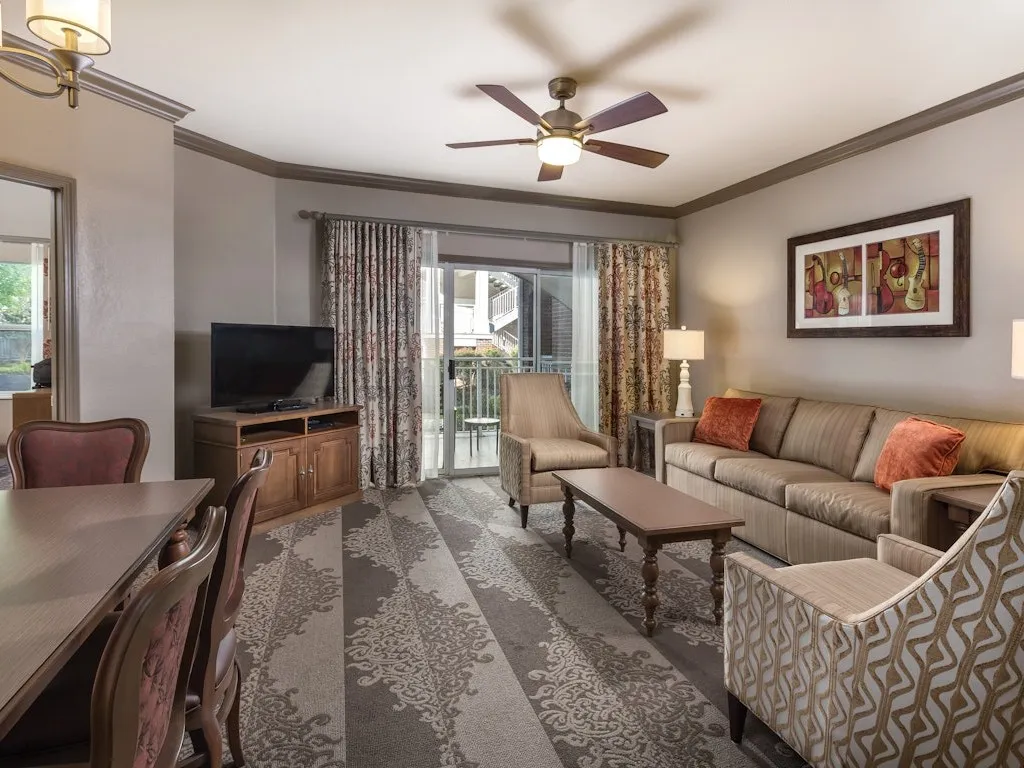 Club Wyndham Nashville Living Room